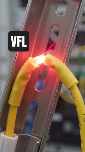 What is VFL (visual fault locator) #vfl #network #telecom #fiber