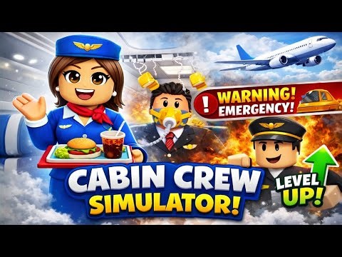 💥 Level Up FAST in Cabin Crew Simulator! Roblox Tips & Gameplay