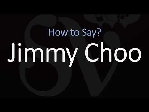 How to Pronounce Jimmy Choo? (CORRECTLY)