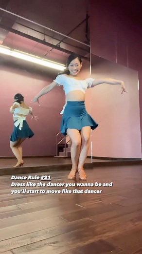 Super important to becoming a great dancer… Dress the part and you’ll look and feel the part! Get links to my favorite dance apparel: www.Amazon.com/shop/danceinsanity #danceskirts #dancewear #latindance #latindancing #latindress #dancesport #dancepractice #dancelesson #liwen #bailar #chacha #rumba #salsa | LiWen Ang