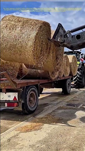 Lifting Hay Bales: How Forklifts Simplify Farm Work
