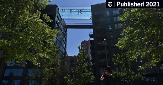 A See-Through Pool Opens 10 Stories Above London