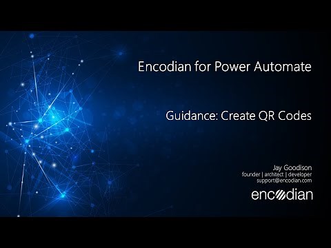 Create QR Codes with Power Automate and Encodian