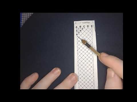 How to Prick a Bobbin Lace Pattern