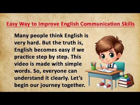 Easy Way to Improve English Communication Skills | Daily English Conversation & Speaking Practice