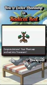 How to get Trevenant in Radical Red #pokemon #pokemonradicalred #trevenant #phantump