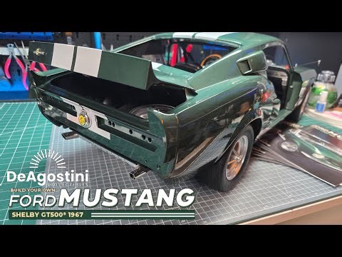 Build the Massive 1:6 Scale Ford GT500 Shelby Mustang - Pack 25 - Stage 114-118