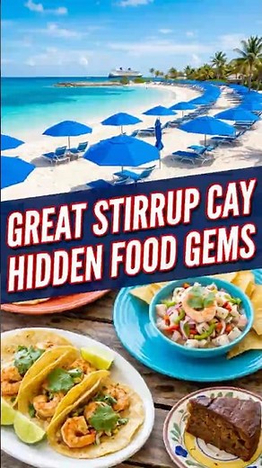 Hidden Food Gems at Great Stirrup Cay You Miss!