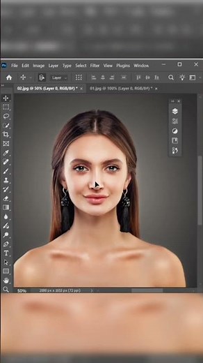 How to Blend Face - Photoshop #creativeediting #faceblending #graphicdesign #learnphotoshop #editing