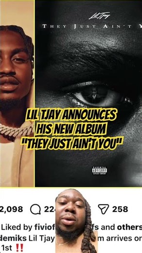 Lil TJay announces his new album “They Just Ain’t You”