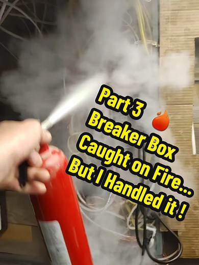 Breaker Box Caught on Fire: Quick Response Needed