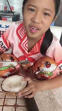 Dừa sáp ăn thế nào ngon.#food #duasap #dulich
