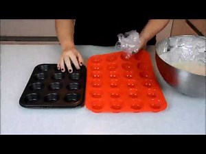 Laminas Silicone Mini Muffin Pan 24-Cup Complete Review Premium Mini Cupcakes Pan Shapes Non stick