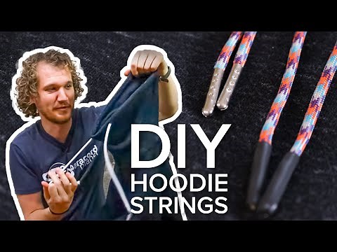 Forget Hoodie Knots—Make Your Own Hoodie Strings!