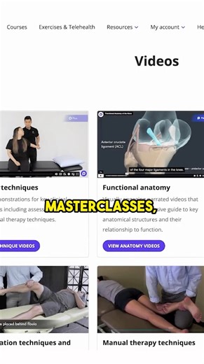 1.1K views |  Unlock a world of knowledge with Plus Masterclasses!  Watch course videos informally from experts worldwide on Plus.  Log in now! https://members.physio-pedia.com/videos/ | Physiopedia | Facebook