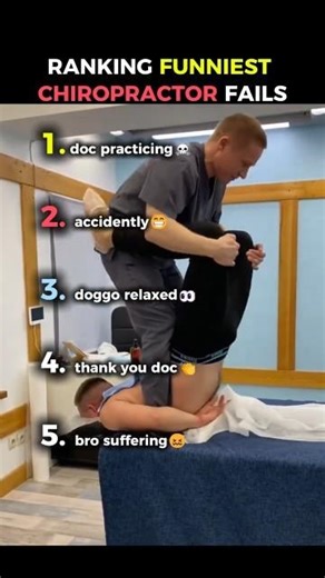 Ranking Funniest Chiropractor Fails 👃☠️