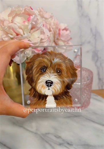 Custom Acrylic Pet Portraits for Dog Lovers