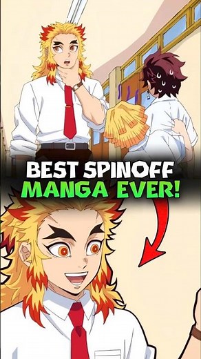 What Is Demon Slayer Kimetsu Academy? Demon Slayer SpinOff Manga Explained #shorts #demonslayer