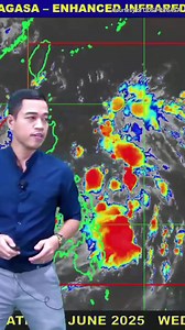 568K views · 5.4K reactions | Weather update today: Mga pinakabagong balita sa panahon☔⛈️ June, 11 2025 - am Wednesday Courtesy of DOST-PAGASA #WeatherUpdateToday #PinakabagongBalitaSaPanahon | Update ng Panahon Philippines | Facebook