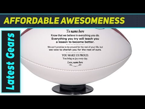 Personalized Football: The Most Amazing Gift For Your Son!