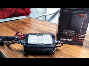 Use and review of the Noco Genius 5 battery charger, tether, with repair mode. - VOTD