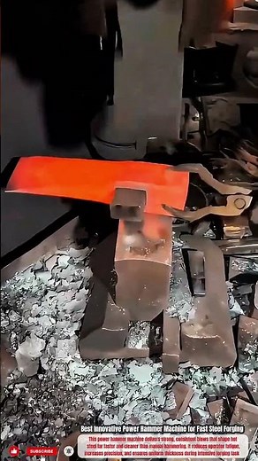 Best Innovative Power Hammer Machine for Fast Steel Forging #innovative