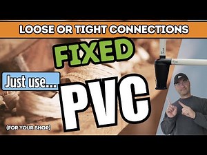 Using a heat gun and PVC to make any hose connection snug