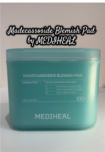 Madecassoside Blemish Pads for Soothing Care