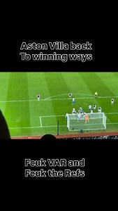 The Refs keep trying… but we do what we do #astonvilla #tyronemings #brighton #premierleague #limbs @tyronemings | WeAre Villans