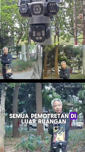 V380 Pro Penglihatan Malam Penuh Warna Kamera CCTV