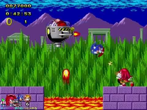 Sonic Classic Heroes (Genesis) - 3 Player Co-Op Gameplay