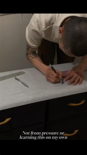 Becoming a Fashion Designer by learning the foundations. #fashiondesign #patternmaking #Creative