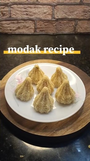 coconut modak recipe #shorts #viral #bappa