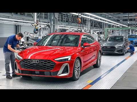 Inside Audi’s Giant Factory Building the New Audi A5