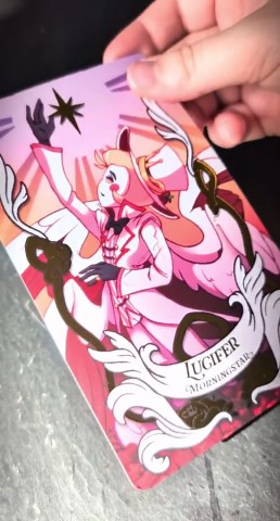 Lucifer Morningstar - Collection Card - PRINT - Etsy