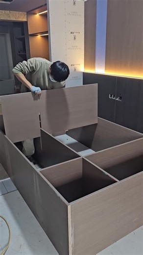 Septemberstore on Instagram: "Cutting and assembling wood — clean cuts, perfect fit, smart compartment design! Precise measuring, smooth cutting, and solid assembly to create a functional, well-organized interior cabinet. Step-by-step work, huge space optimization upgrade — extremely satisfying 🪵✨ ALL PRODUCTS IN VIDEO DESCRIPTION — check bio 🤝 #woodworking #cabinetinstallation #interiordesign #furnituremaking #satisfying #workshoplife #DIYprojects #homeimprovement"