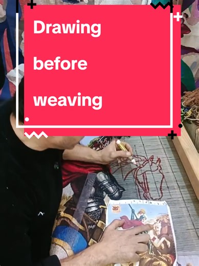 art tapestry Egyptian #tiktoklive #livehighlights #art #egypt #momohye🧵