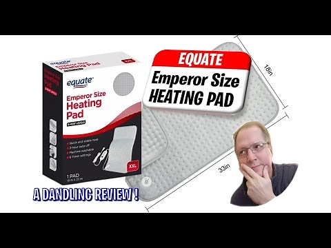 GIGANTIC Emperor Sized Heating Pad by Equate (Wal-Mart)