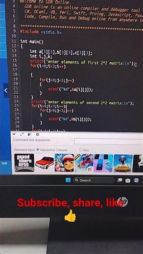 👨‍💻 Learn C Programming | Matrix Addition (3×3) Program with Output