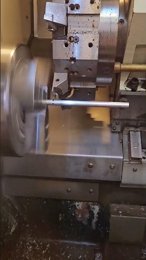 EXAMPLE OF PART CUTTING OPERATION ON THE CNC LATHE MACHINE, CNC PROGRAMMING, CNC TRAINING, CUTTING
