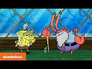 SpongeBob SquarePants | Spongebob and Mr Krabs Turns into Olds | Nickelodeon