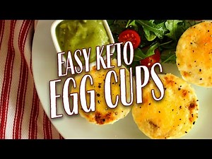 EASY Baked Egg Cup Recipe 🍳 | KETO FRIENDLY