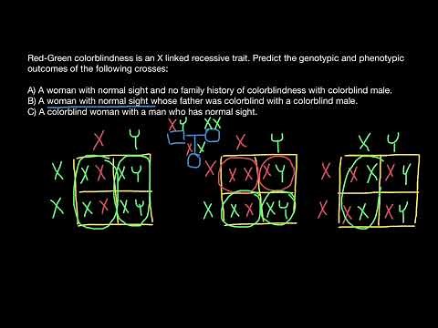 How Color blindness inherited