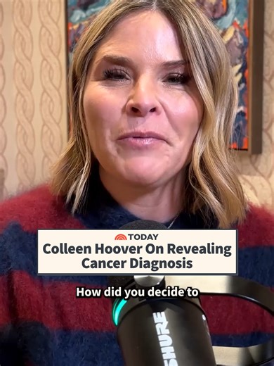 Just two months after she publicly revealed her cancer diagnosis, #ColleenHoover is sharing new details about her health journey. On the Open Book with Jenna podcast, Hoover shared the road to publicly announcing her diagnosis.