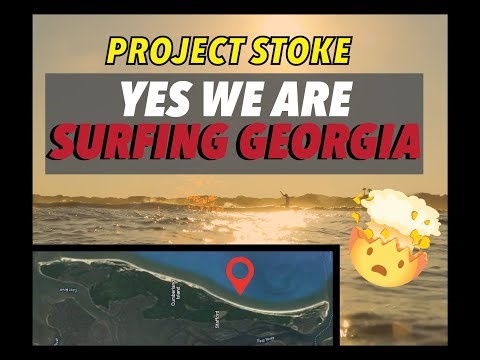 SURFING IN GEORGIA?! Cumberland Island SURF | Hurricane Season Part 2 of 3 | Project Stoke