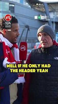 Arsenal's performance today was good - but it came too late! 😔 #FanCams