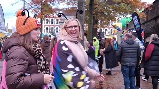 11K views · 184 reactions | A dander through Guildhall Square and Waterloo Place at #derry #Halloween The festivities resume from 12pm today | Derry Journal | Facebook