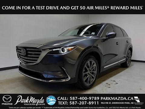 MACHINE GREY METALLIC(46G) 2020 Mazda CX-9 Signature AWD Signature Review - Park Mazda
