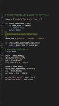 Speed Up Python in 60 Seconds #shorts