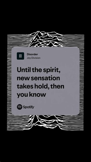 Disorder - Joy Division